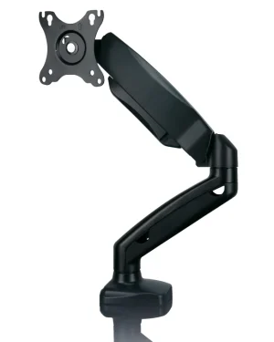 Soporte para monitor con resorte de gas, estable y seguro, estándar VESA, negro, SolidHand SG01