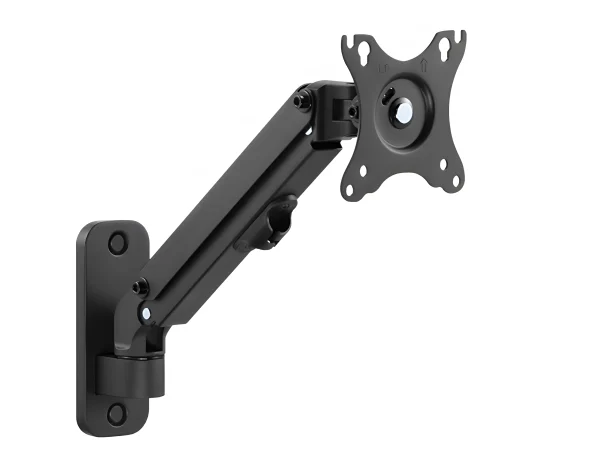 Nástěnný držák monitoru s jedním ramenem černý VESA SolidHand-AW01