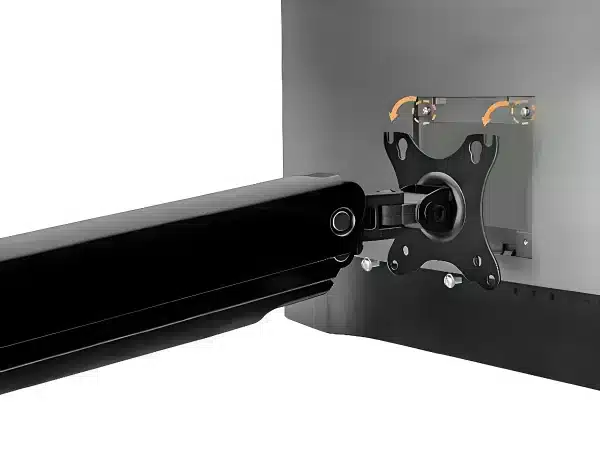 Dvojitý držák monitoru vestavěný USB 2x VESA SolidHand-CS02U