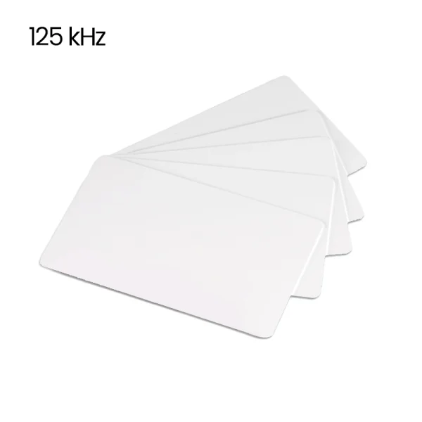 Set of 15 RFID cards, encoded, 125kHz, white, HD-RWC01